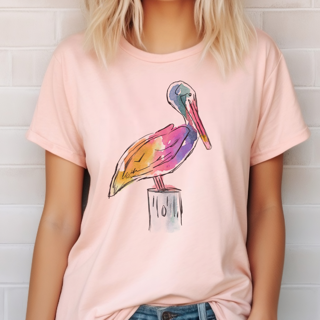 Coastal Pelican Beach Resort Country Club Ocean Graphic Tee