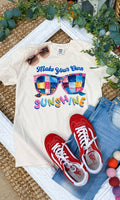 Make Your Own Sunshine Comfort Color Graphic T-Shirt