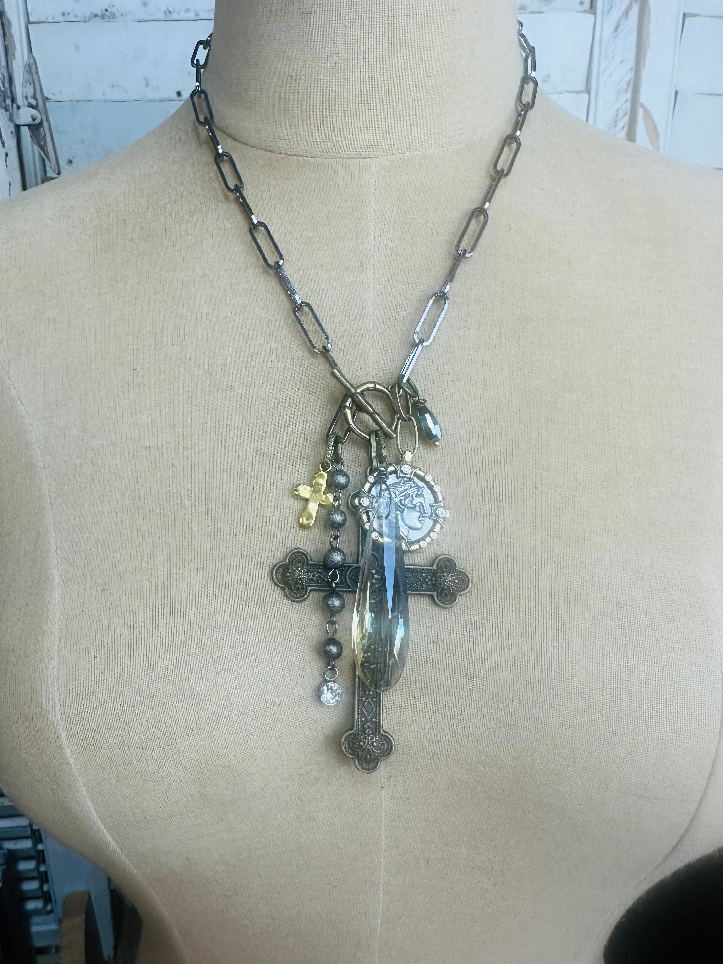 Regal Charmed Cross Neck