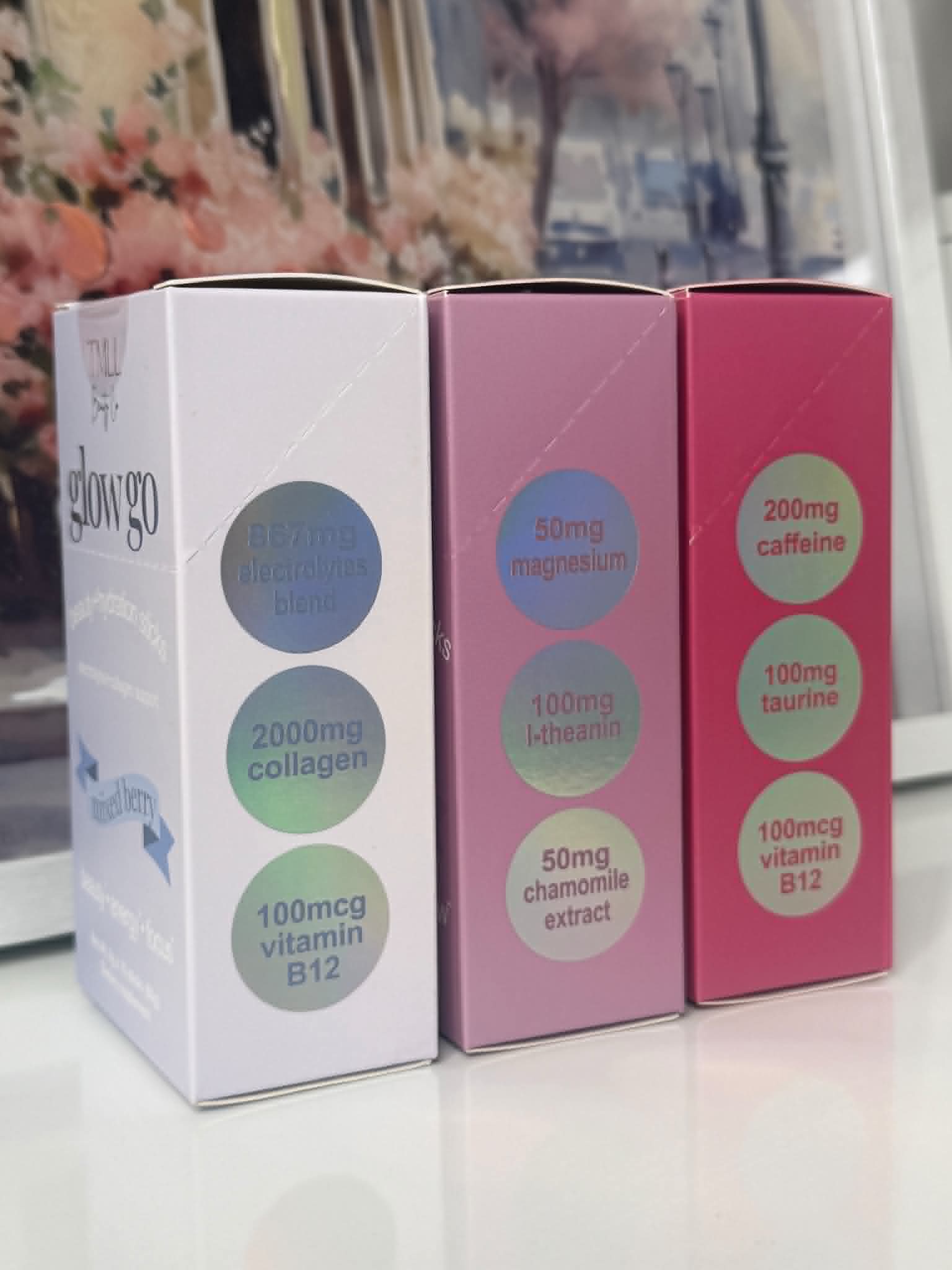 Glow Go Wellness Drinks - Berry Bliss