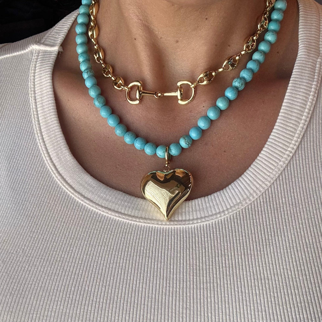 Blue Mood Gemstone Necklace