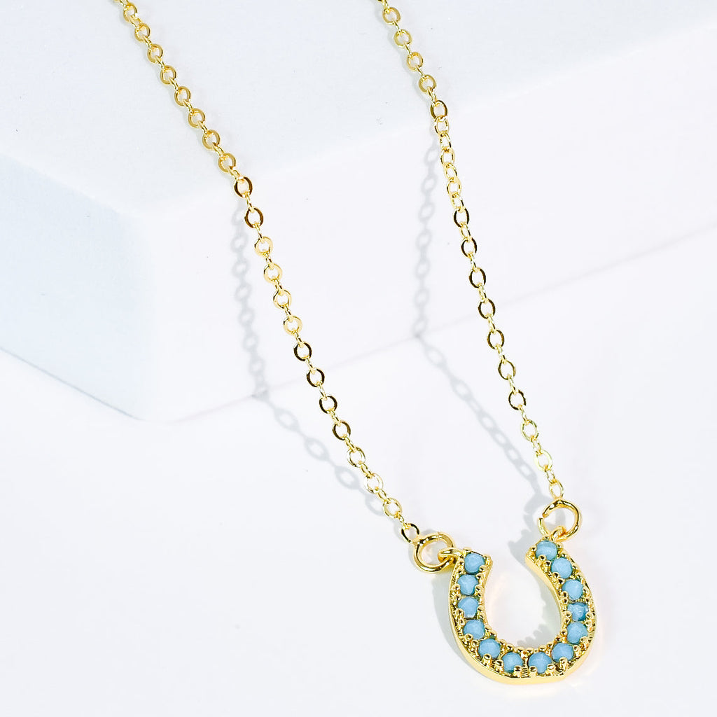 Lucky Charm Turquoise Necklace