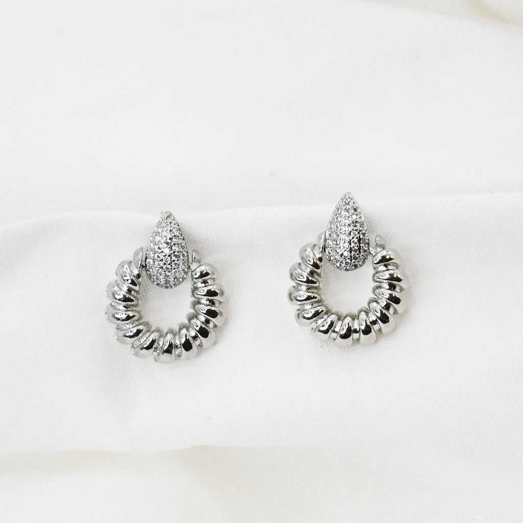 Anabeth Silver Stud