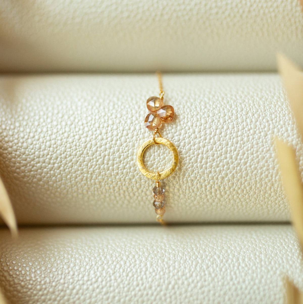 Champagne Quartz Solara Bracelet