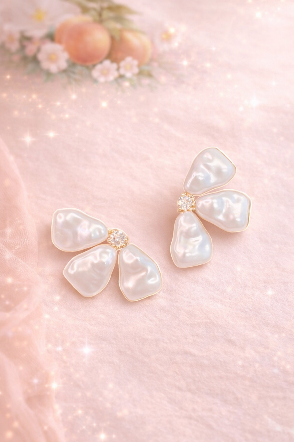 Bayou Bloom Pearl Earrings