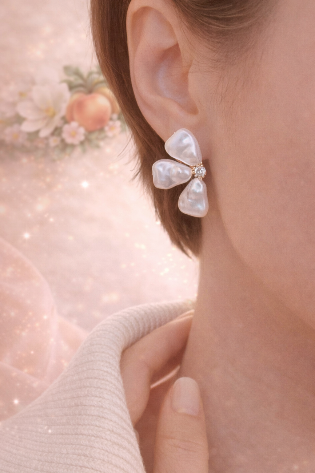 Bayou Bloom Pearl Earrings