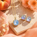 Peach Glow Jewelry Set
