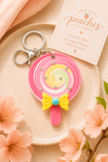 Sweet Swirl Mirror Tote Charm