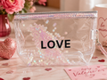 Love Sparkle Cosmetic Bag