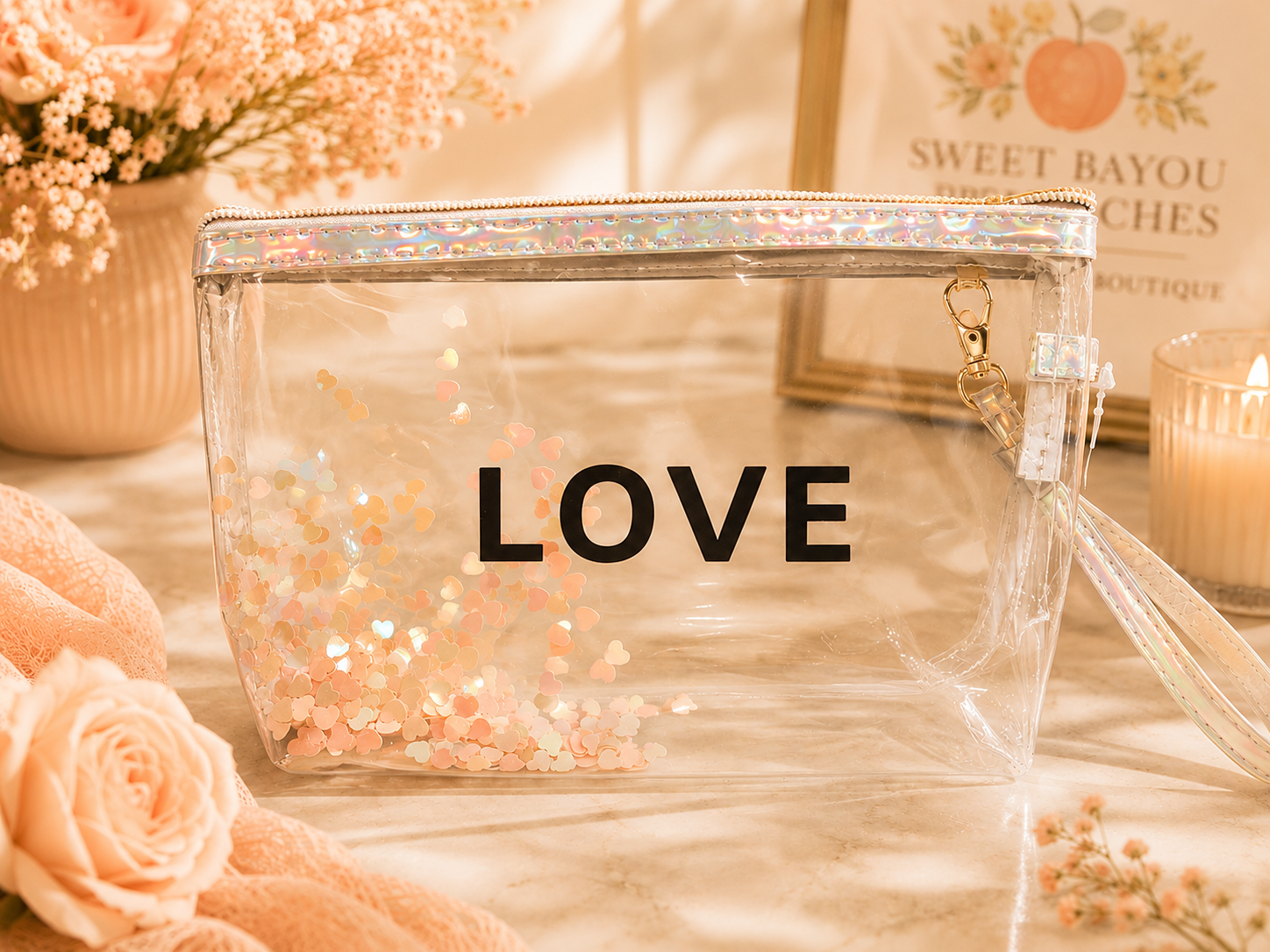 Love Notes Cosmetic Pouch