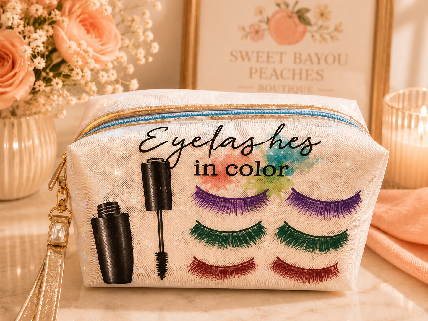 Pretty in Color Cosmetic Pouch