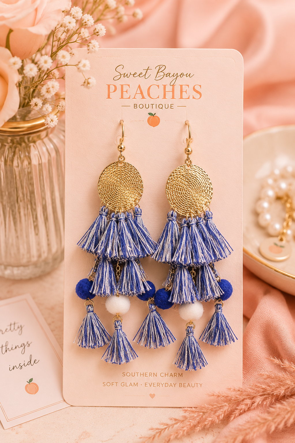 Sweet Escape Tassel Earrings
