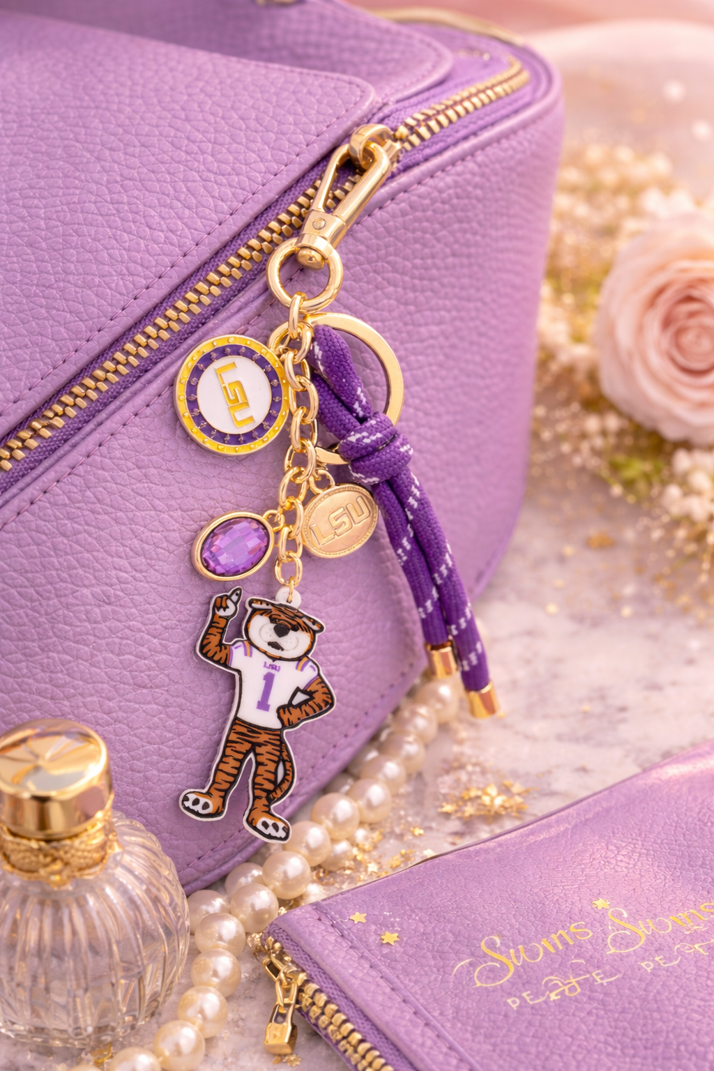 Tiger Spirit Luxe Keychain