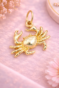 Coastal Crab Glow Charm