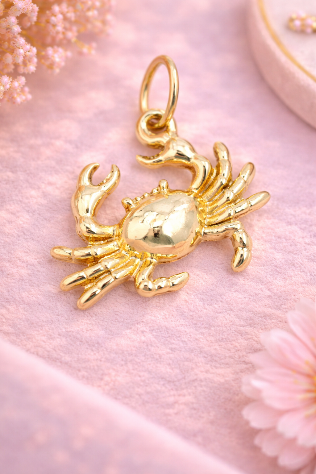 Coastal Crab Glow Charm
