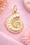 Coastal Shell Glow Charm