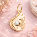Bayou Pearl Oyster Charm