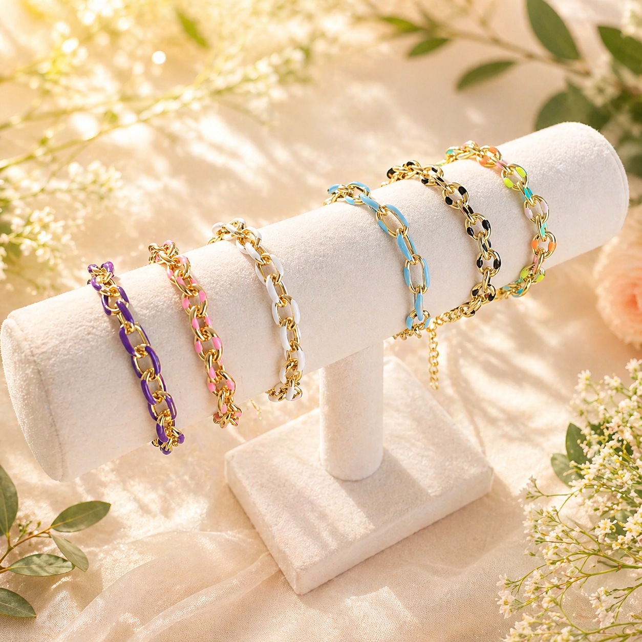 Summer Glow Link Bracelet