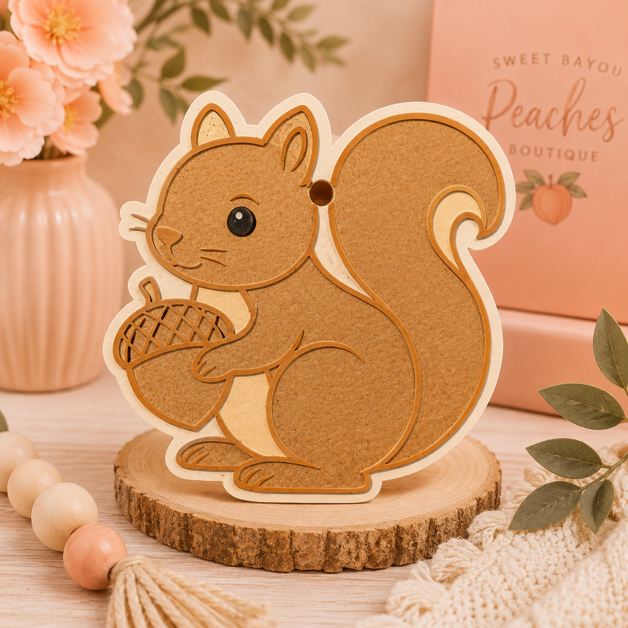 Fall Squirrel Freshie
