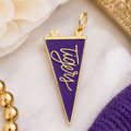 Tiger Spirit Pennant Charm