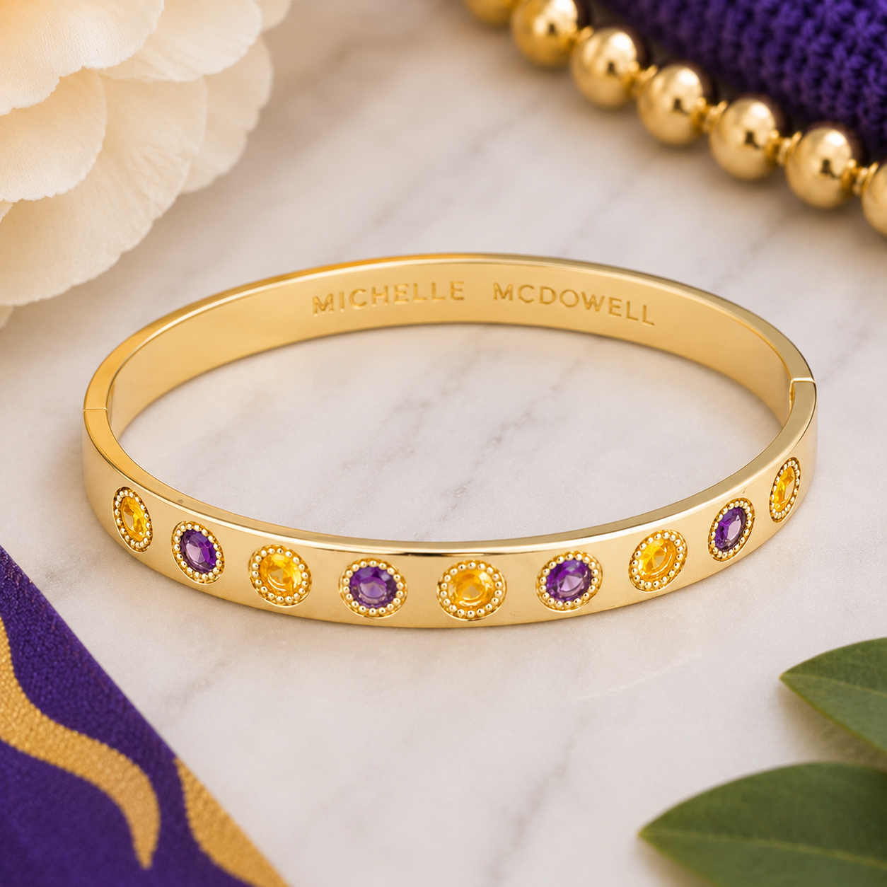 Victory Luxe Game Day Bangle