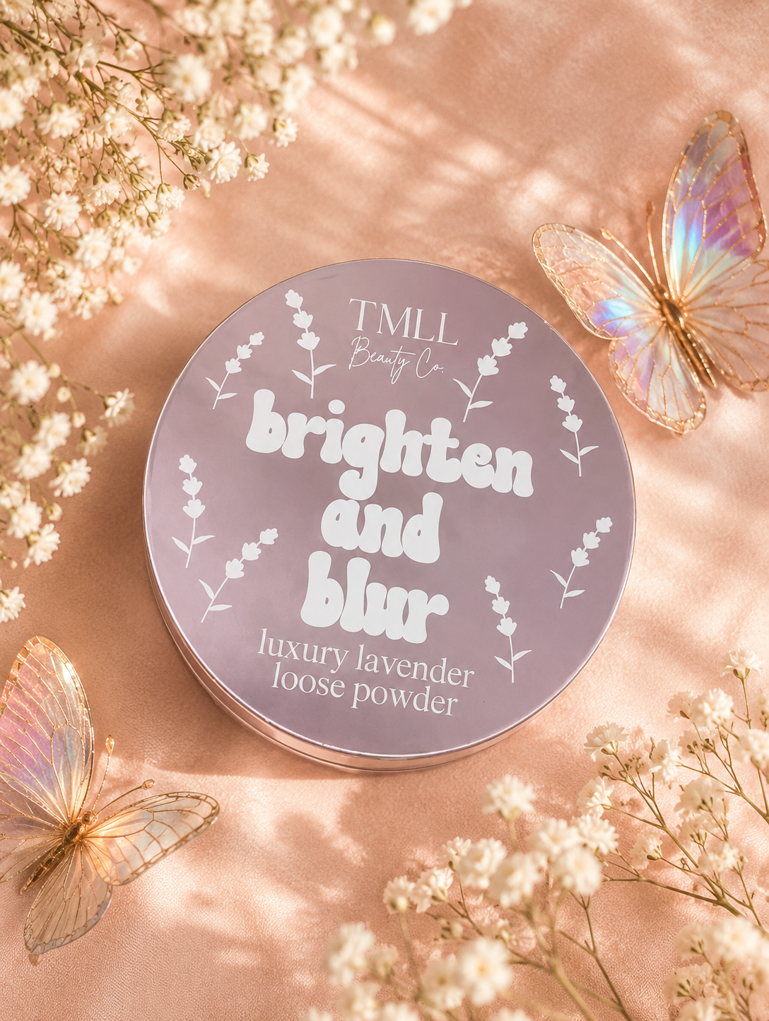 Brighten & Blur Lavender Setting Powder