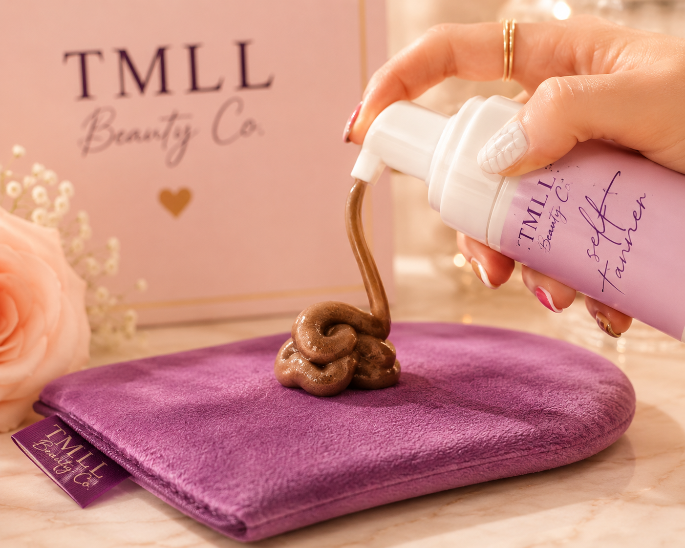 TMLL Ultra Violet Self Tanner & Application Mitt