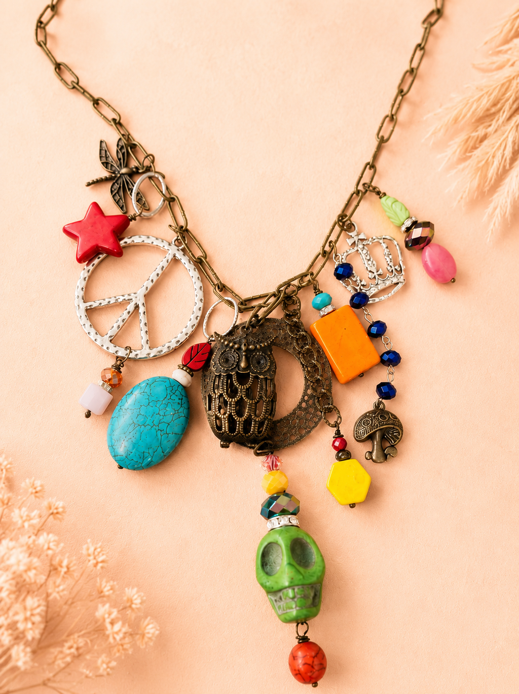 Gypsy Soul Charm Necklace