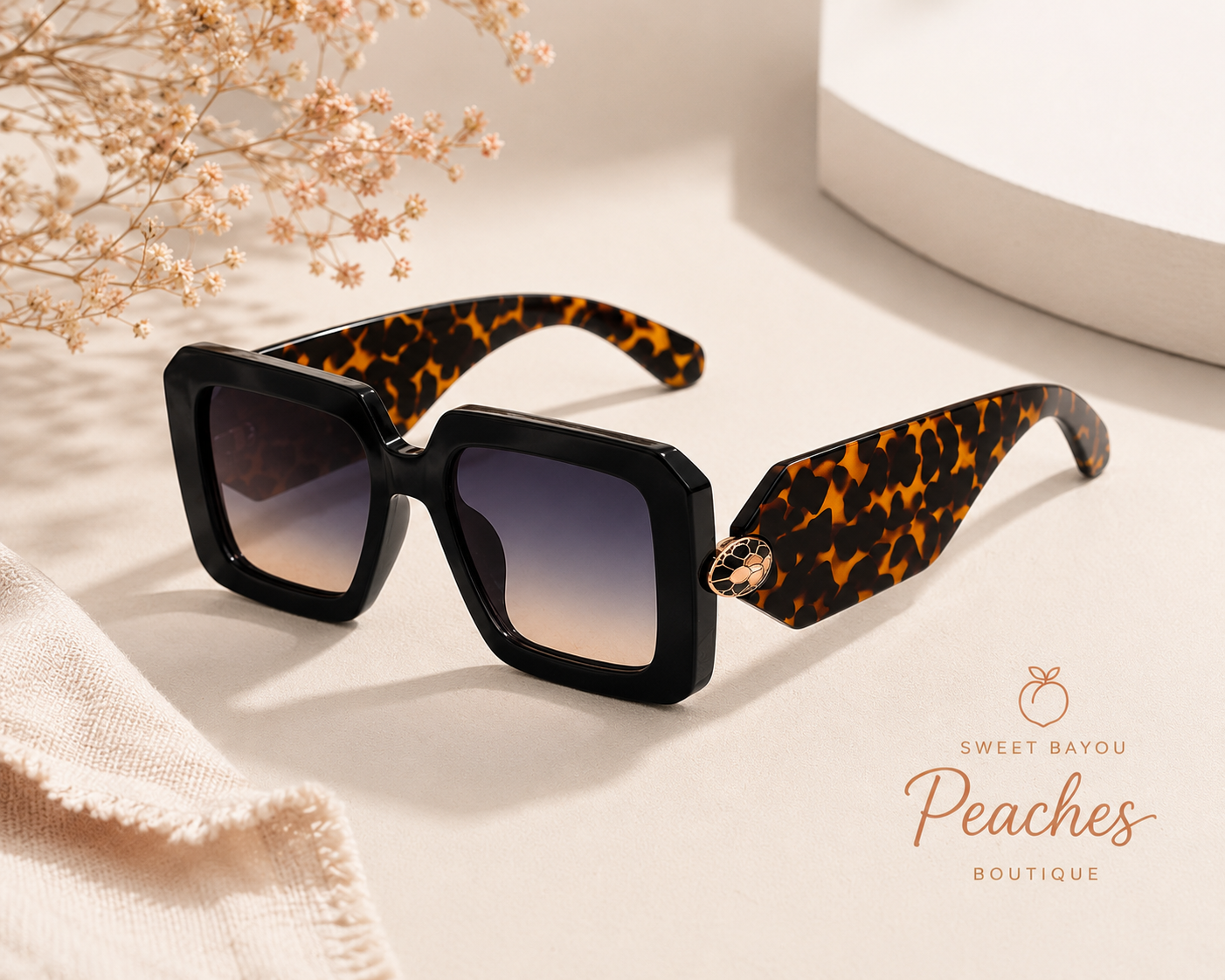 Coastal Chic Oversized Sunglasses