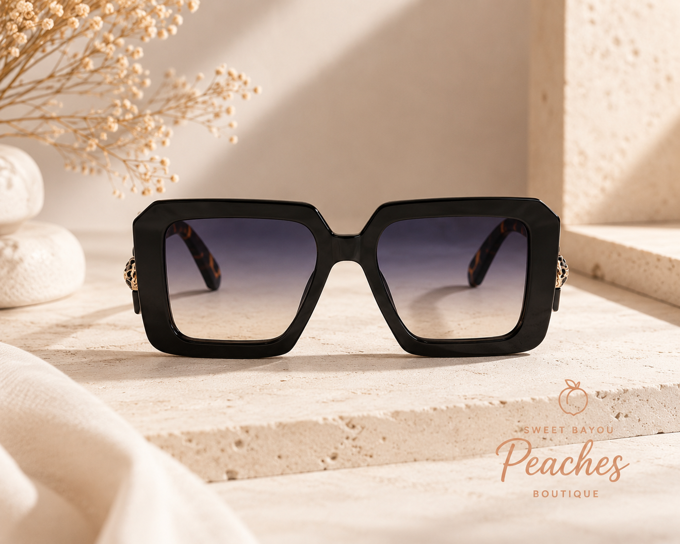 Coastal Chic Oversized Sunglasses