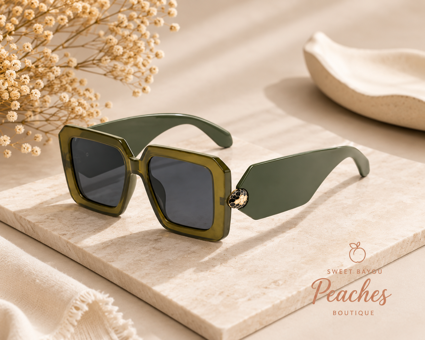Coastal Chic Oversized Sunglasses