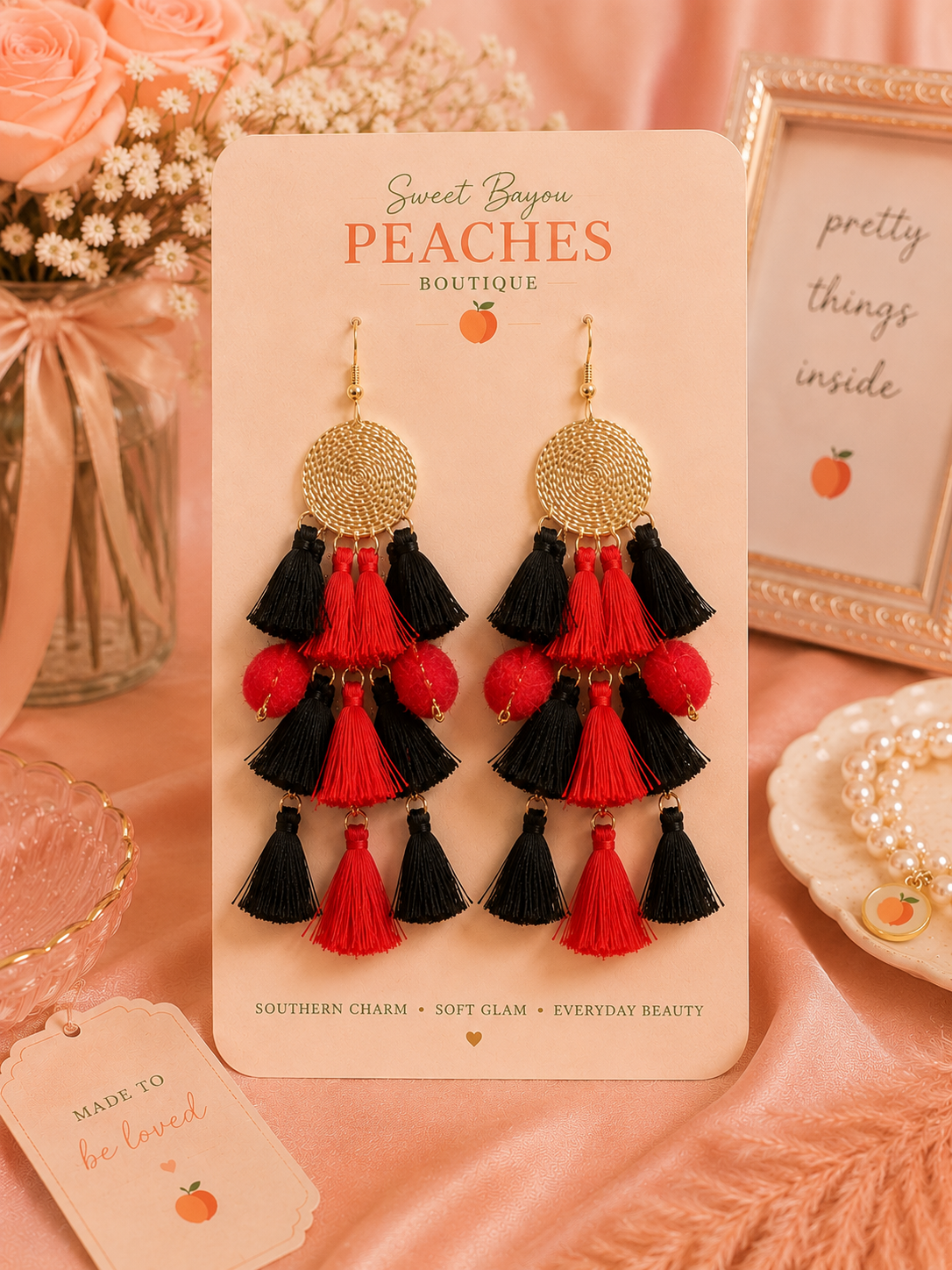 Sweet Escape Tassel Earrings