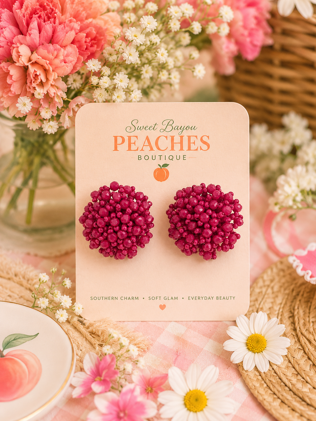 Sweet Liberty Clip-On Earrings