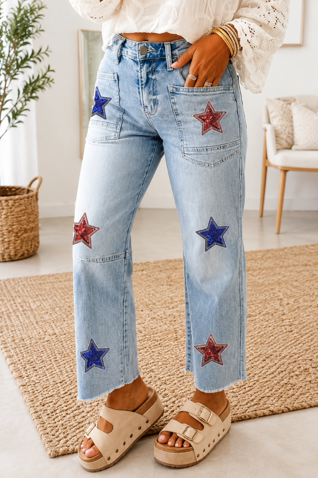 Stars Over the Bayou Jeans