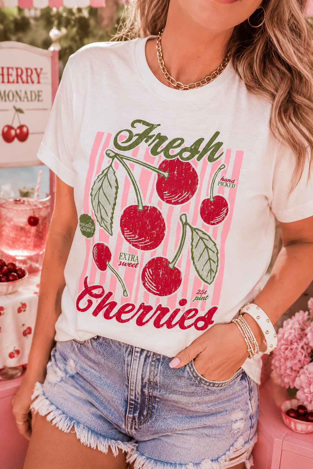 Fresh Cherry Tee