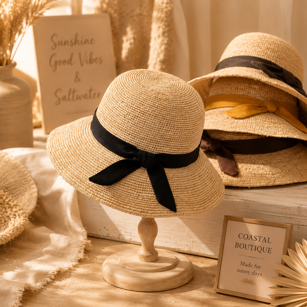 Saltwater & Sand Straw Hat