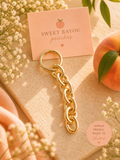 Golden Bayou Bag Charm Chain