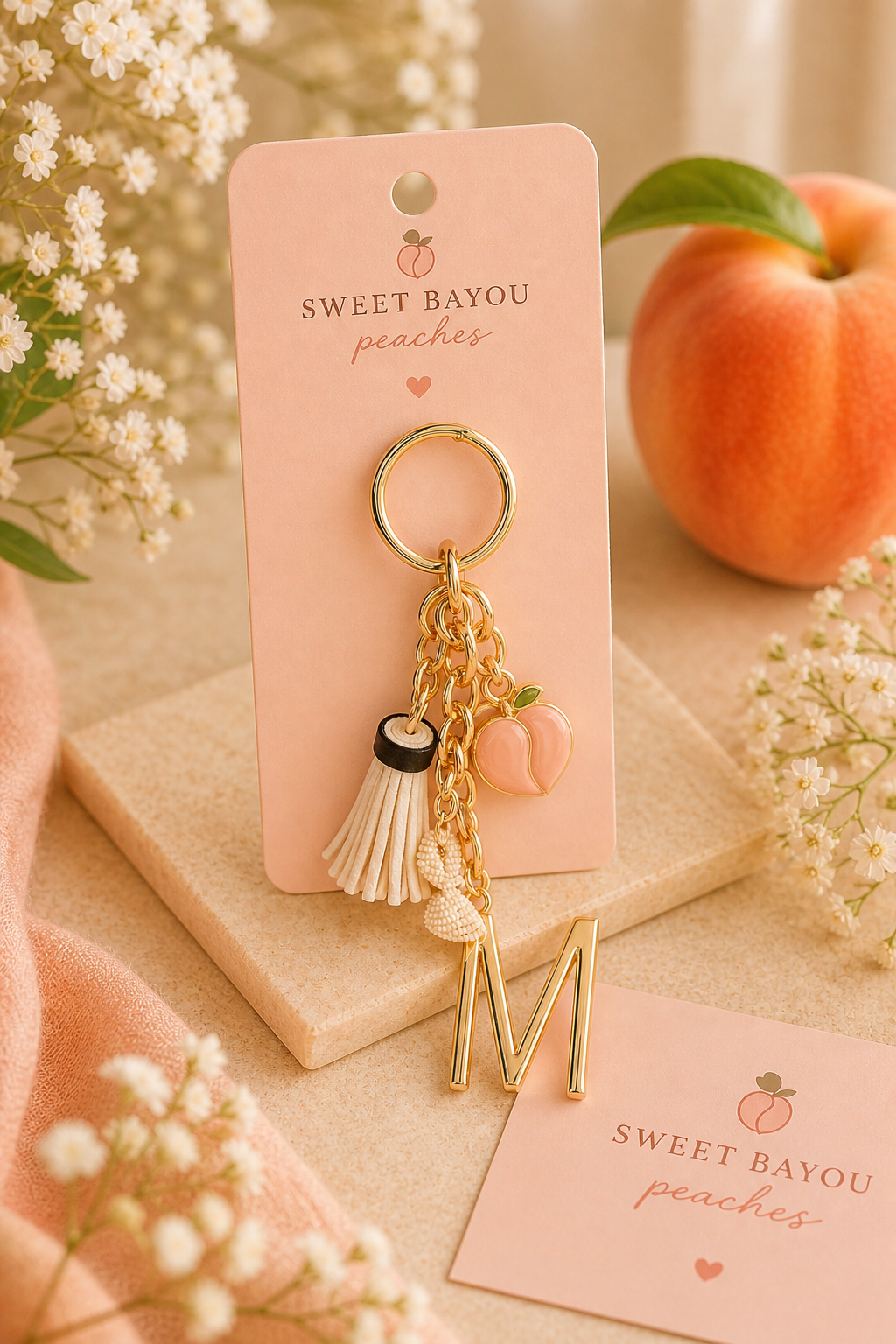Golden Bayou Bag Charm Chain