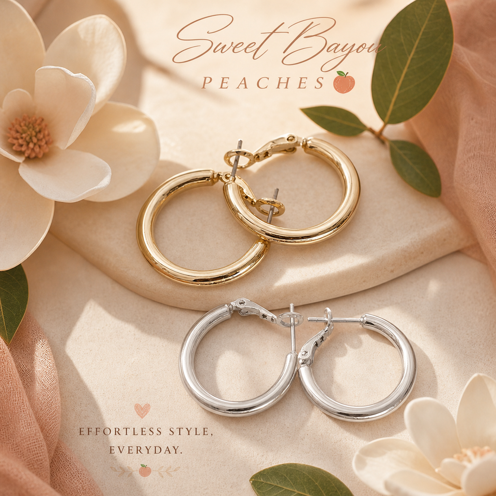 Golden Glow Everyday Hoops