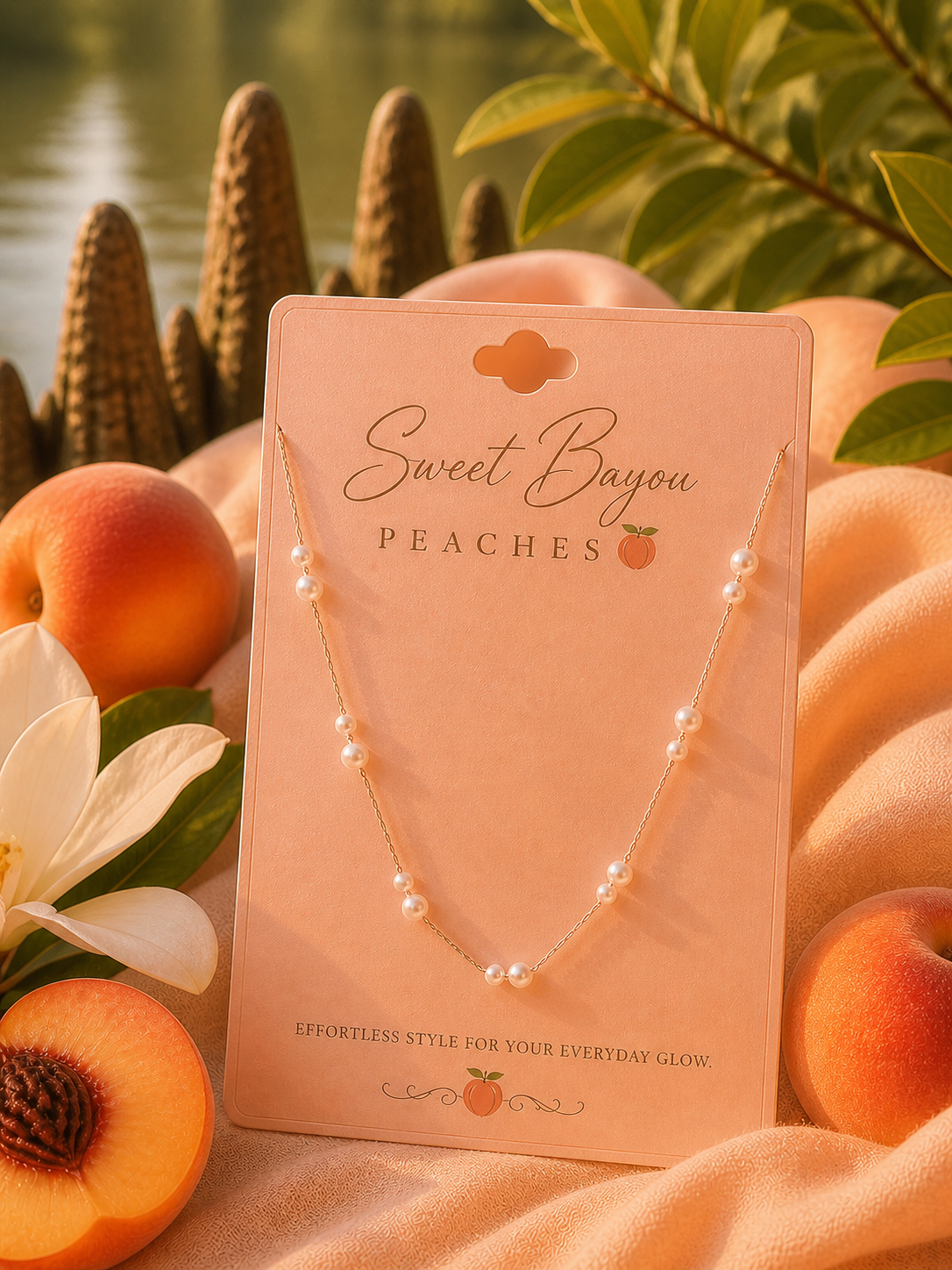 Effortless Glow Pearl Necklace