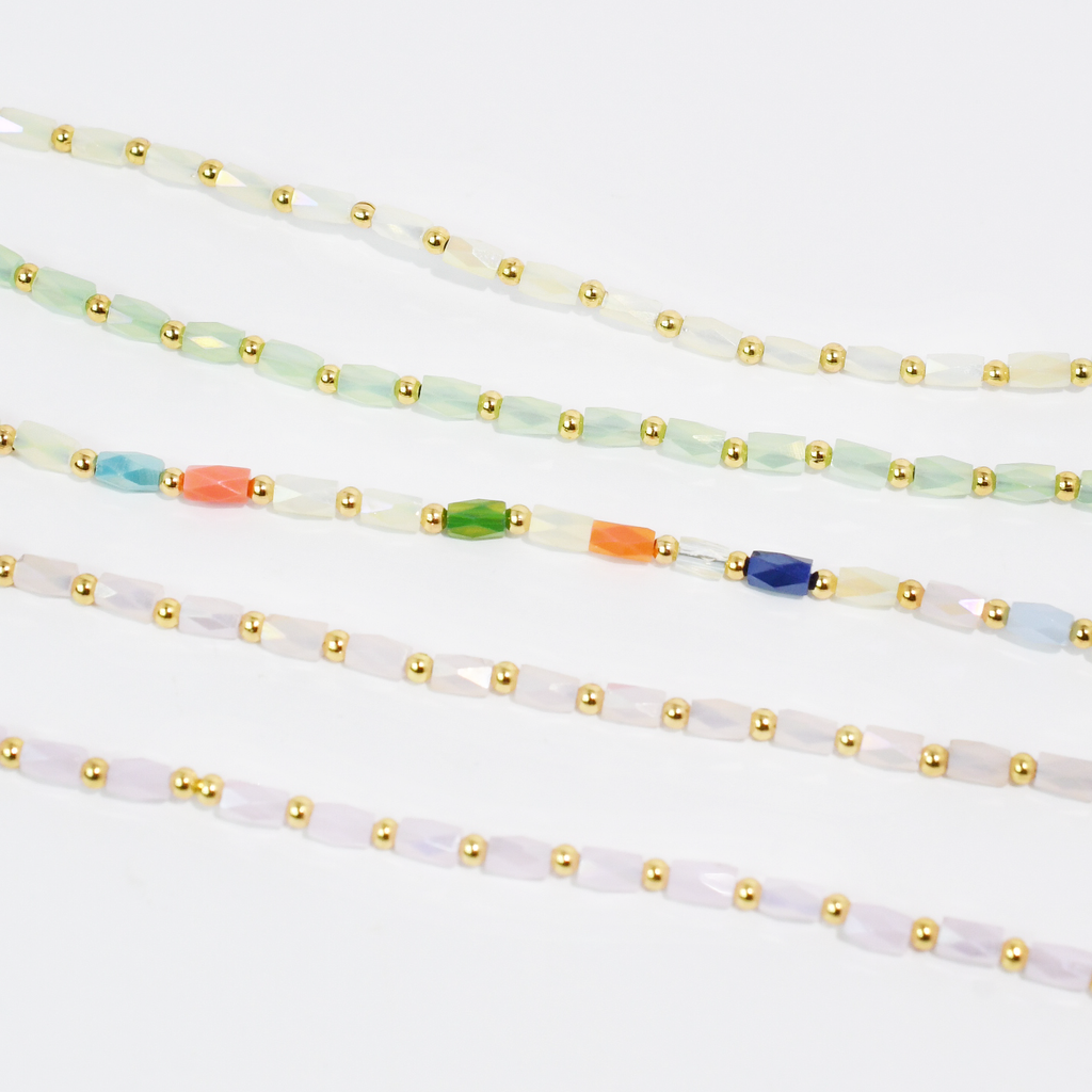Coastal Bloom Beads Necklace