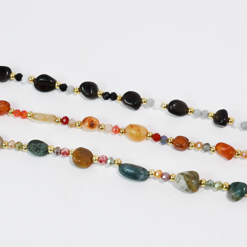 Colors of Autumn Beads Necklace