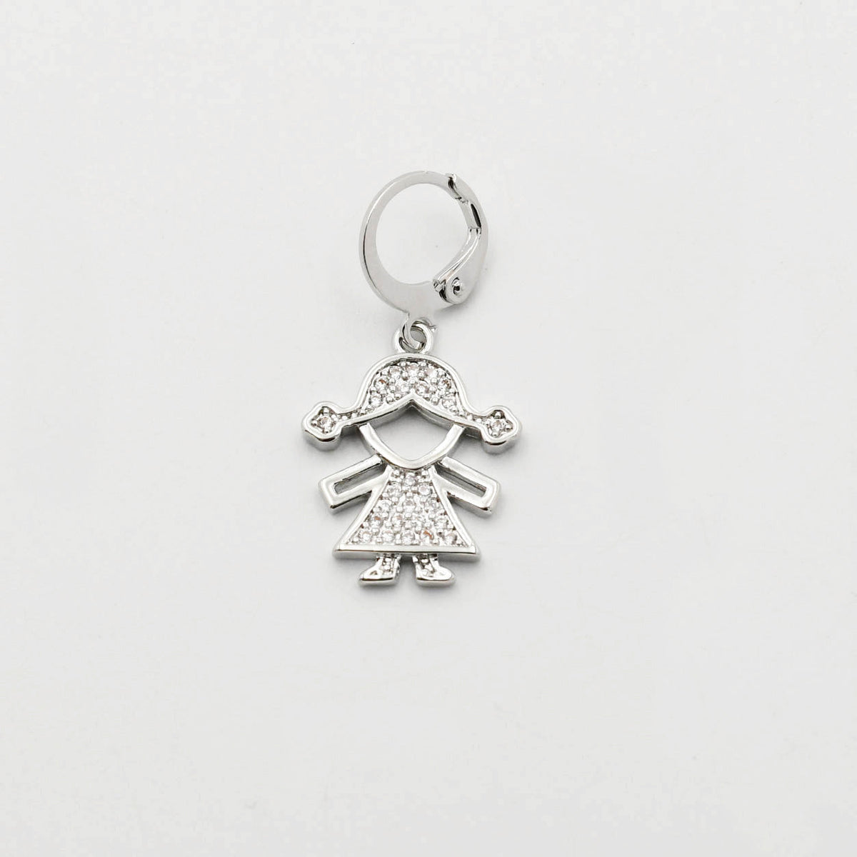 Girl Silver Charm CH-69