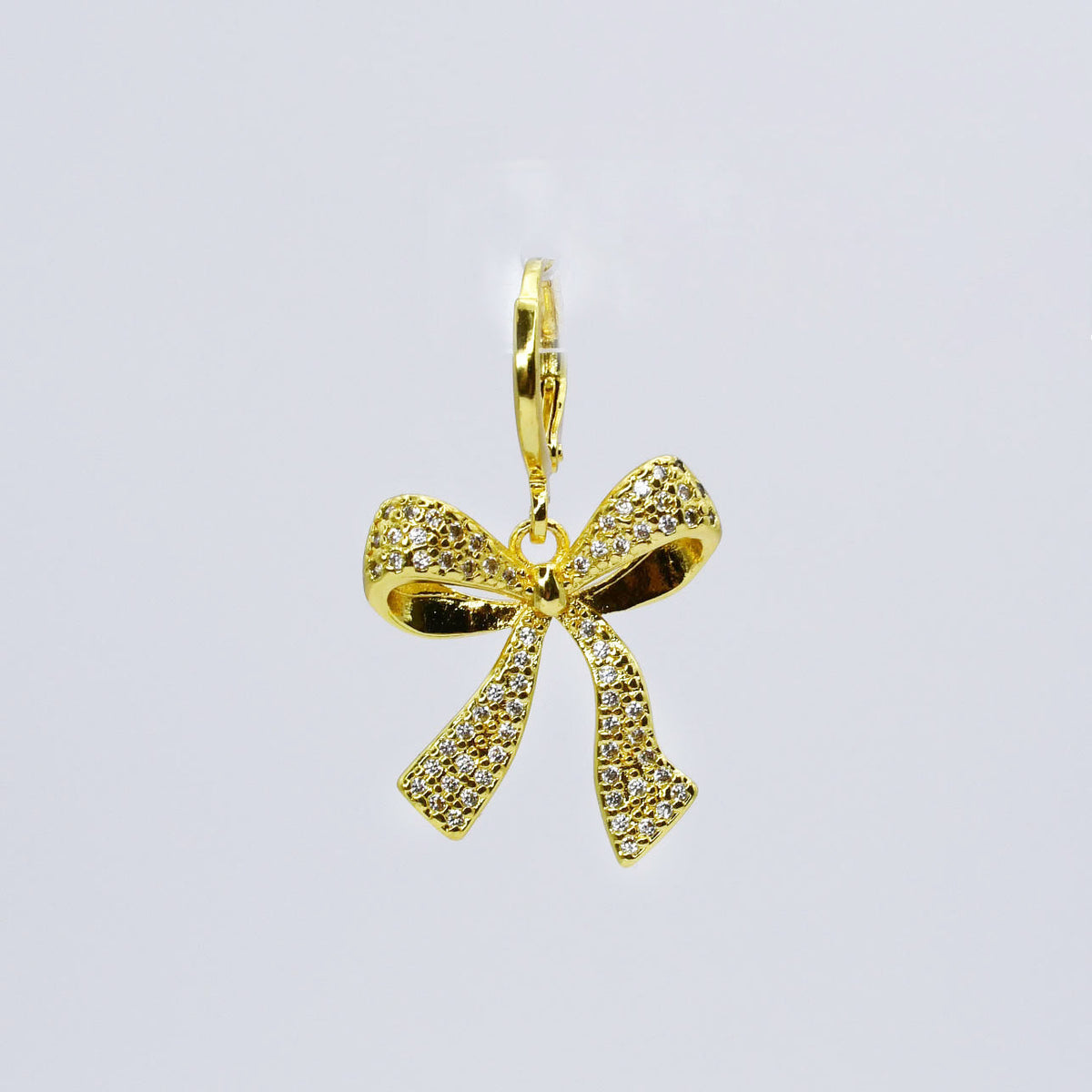 Gold Ribbon Charm CH-117