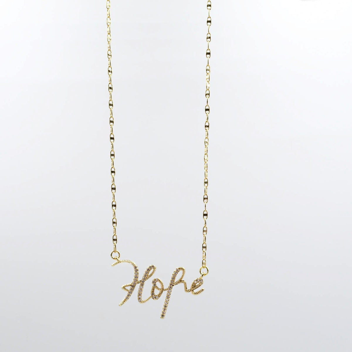 Hope Gold Necklace