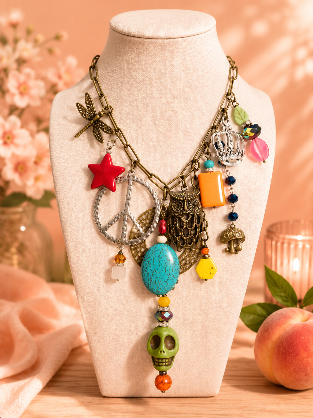 Gypsy Soul Charm Necklace