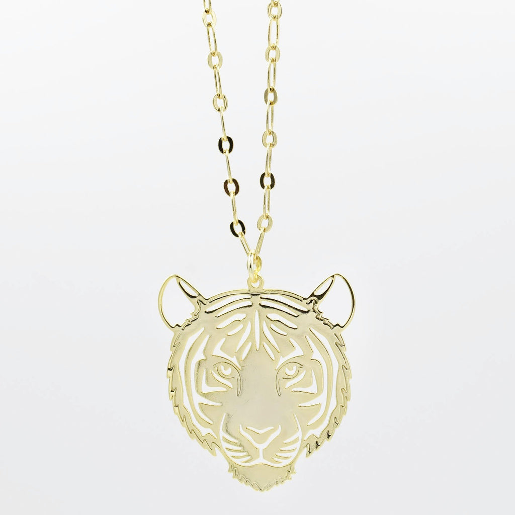 LSU Tiger Necklace Gold T30
