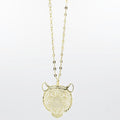 LSU Tiger Necklace Gold T30