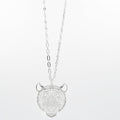 LSU Tiger Necklace Silver T30