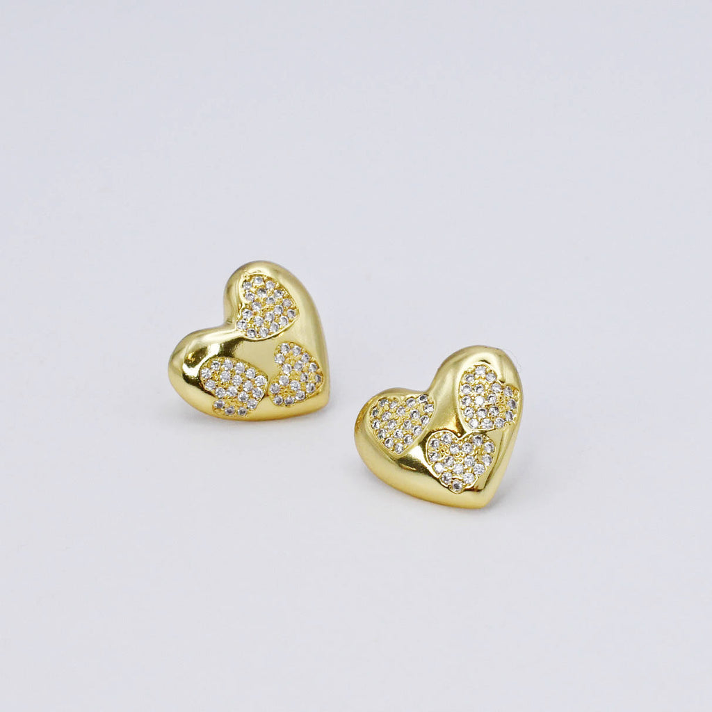 Loving Glow Gold Stud